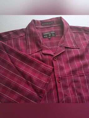 Mens Alberto celini Milan Italy 3xl shirt short sleeved